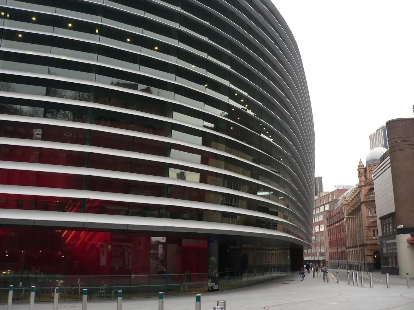 The Curve theatre from the street